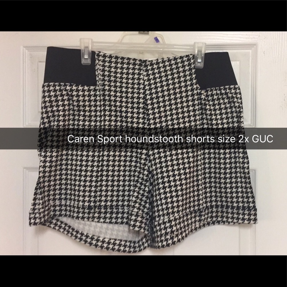 Houndstooth Shorts - 2x GUC